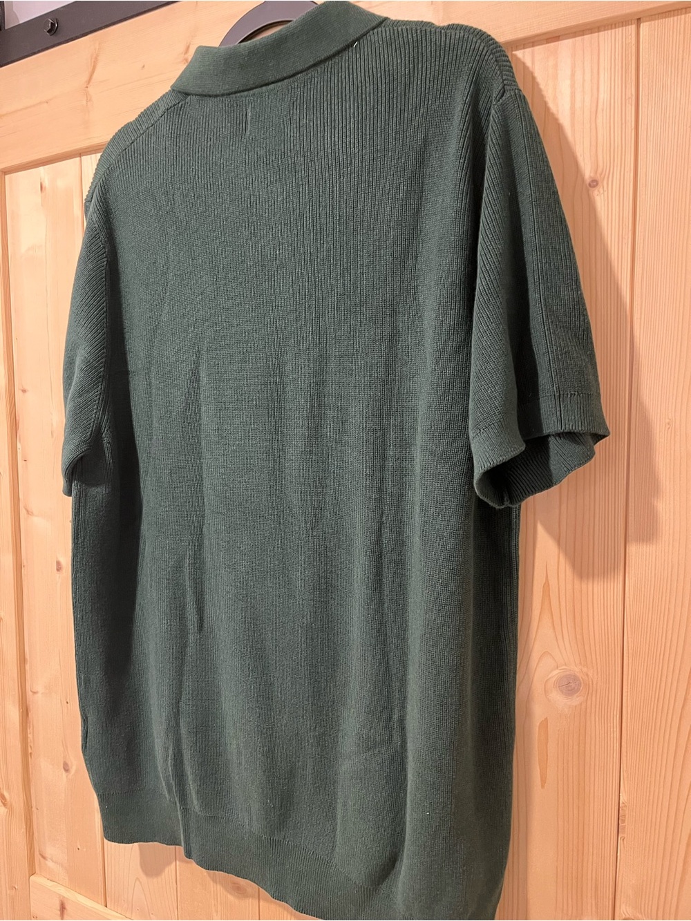 DKNY Men's Green Polo Knit Shirt XL Regular Fit - Picture 9 of 9